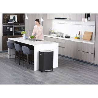 EKO X-Cube pedalspand 45 liter sort mat