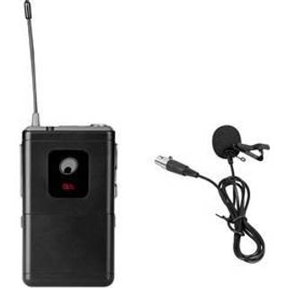 Omnitronic UHF-E Series Bodypack 823.6MHz + Lavalier Microphone TILBUD NU