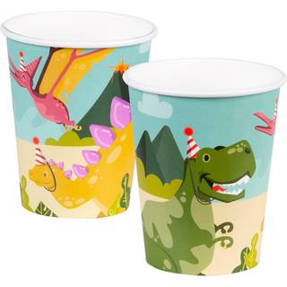 Dinosaur Party krus, 10 stk