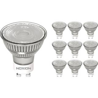 Fordelspakke 10x Noxion LED spot GU10 PAR16 3W 230lm 36D - 827 ekstra varm hvid | dæmpbar - erstatter 35W