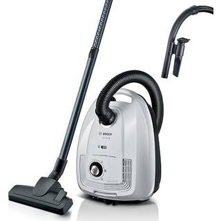 Bosch støvsuger med pose BGL38WH2 - hvid (På lager i varehus)