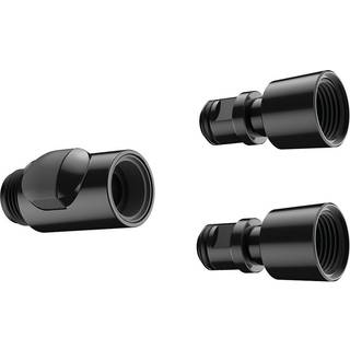 Hansgrohe koblingssæt 1/2" 3-dele sort