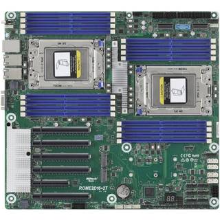 ASRock ROME2D16-2T, 2xSKT SP3, AMD EPYC 7000, SoC, SATA, NVMe, 2xM.2, 2x10GbE, IPMI