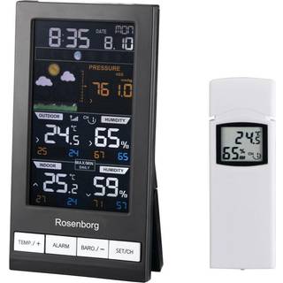 Rosenborg Vejrstation M/ Baro- Hygro- og Termometer