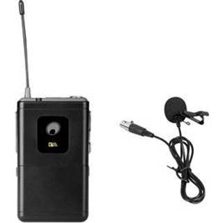 Omnitronic UHF-E Series Bodypack 828.6MHz + Lavalier Microphone TILBUD NU