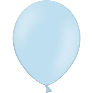 10 stk. Latexballoner lyseblå 12" - Luksus kvalitet til fest og dekoration