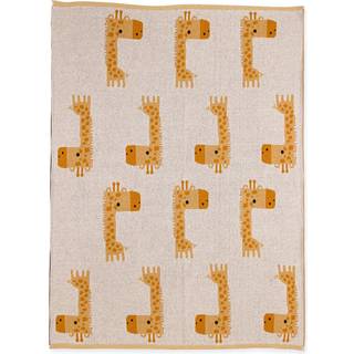 Bizzi Growin Strikket Tæppe Aio Baby, Gilbert Giraffe