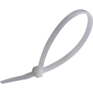 Gelia 050000552 Kabelbindere Hvid, pakke med 20 200 x 4,8 mm