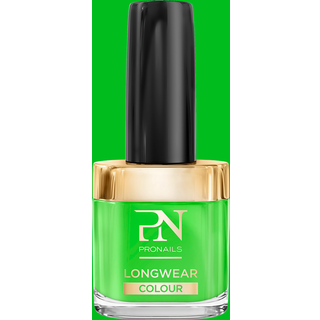 PRONAILS - Longwear Neglelak 244 - 10 ml -Radio-Attractive / Neon Grøn