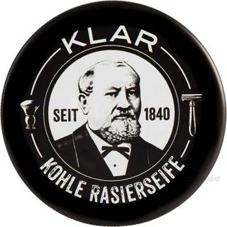 Klar Seifen Barbersæbe, Aktivt kul, 110 gr.