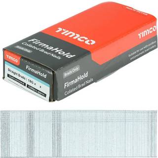 FirmaHold 18G galvaniserede 32 mm lige bradsøm (5000 stk)