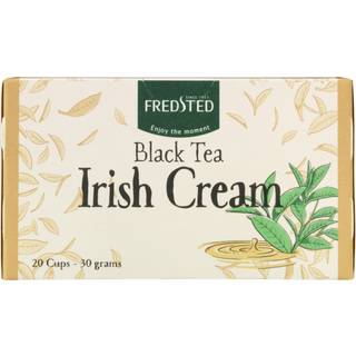 Fredsted Sort te Irish Cream (Pakke á 20 breve)