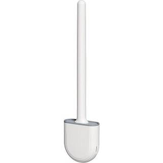 Toiletbørste med holder TPU Hvid