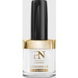 PRONAILS - LongWear Neglelak 165 - 10 ml - Extreme White / Kridt Hvid