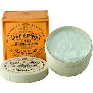 Geo F Trumper Barbercreme i skål, Mandel, 200 gr.