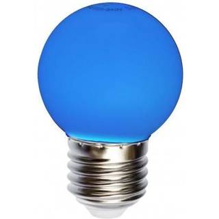 Spectrum LED Blå E27 LED globelampe 1W 230V WOJ11797