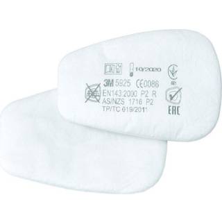 3M Partikelfilter klasse P2R, 5925 - P2 R Partikelfilter ( kan anvendes sammen med holder 35-3M-501 ) 3M-5925.
