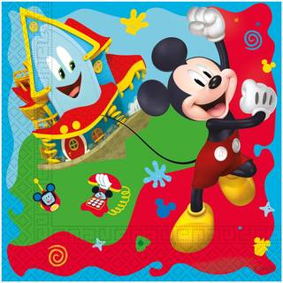 Mickey Mouse servietter 20 stk. - Rock the House