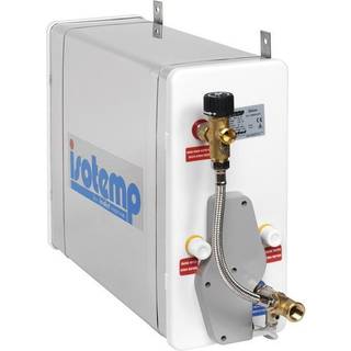 Vandvarmer til båd Isotemp Slim Square, 16 liter, 230 V, 750 W + blandartermostatkit