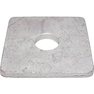 NKT firkantskive DIN436 FZV 60×60×6 M24, 25stk