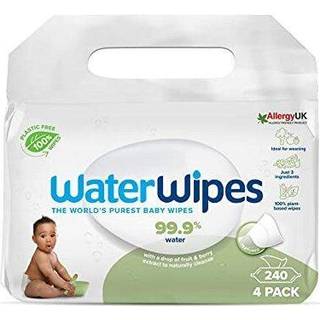 WaterWipes Baby Wipes Soapberry 4 Pack Milde vådservietter til babyer 4x60 stk. - 4x60 stk.