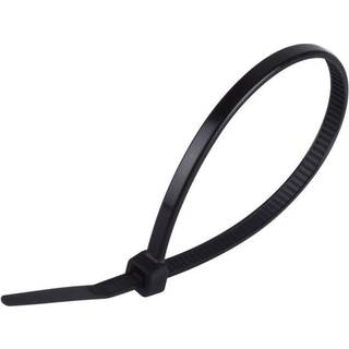 Gelia 4005320402 Kabelbindere Pakke med 140 x 3,6 mm, sort, 100 stk