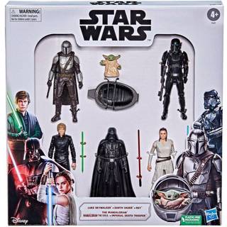 Star Wars Darth Action Figure Set av 6 för 4 års barn - 6 tum (15,2 cm)
