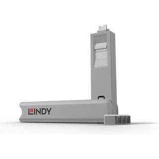 Lindy USB-C/ Thunderbolt 3 portlåse | Hvid | PRIS-MATCH