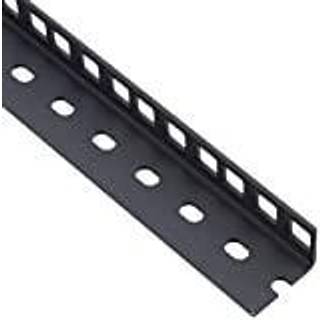 Adam Hall 61535 B KRaftig Rack Skinne (Sort) - 5 Unit