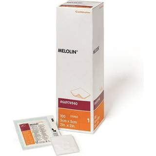 MELOLIN kompresser 10 x 10 cm 10 stk.