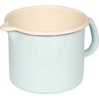 Riess Classic Pastell Schnabeltopf 14 cm / 1,7 L türkis - Emaille - Türkis