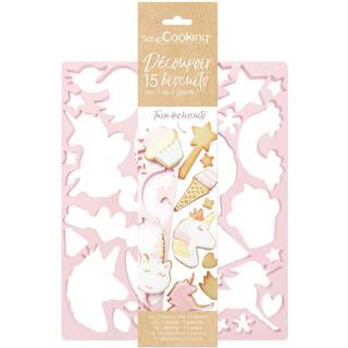 Multi Cutter Unicorn- 15 Motiver, Scrapcooking