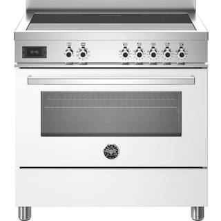 PRO95I1EBIT Professional induktionskomfur med ovn, 90 cm, hvid
