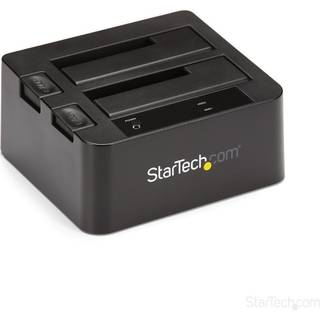 StarTech.com USB 3.1 Gen 2 (10Gbps) Dual-Bay Dock for 2.5"/3.5" SATA Drives