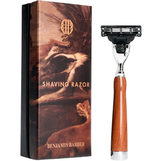 Benjamin Barber Classic Shaving Razor Mach3 Wood (1 stk)