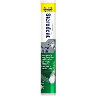 Steradent Active Fresh Rensetabletter til protese 30 stk.