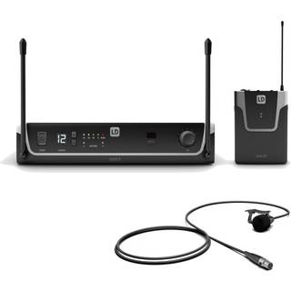 LD Systems Wireless Microphone System with Bodypack and Lavalier Microphone - 655 - 679 MHz