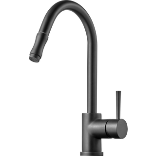 Tapwell EVO185 et-grebs køkkenarmatur m/udtræk - graphite