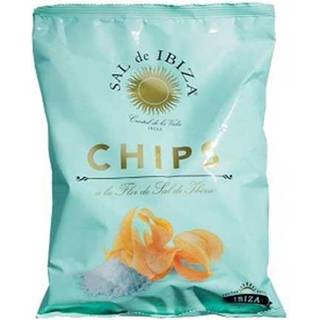 Chips med havsalt 125 g - Sal de Ibiza