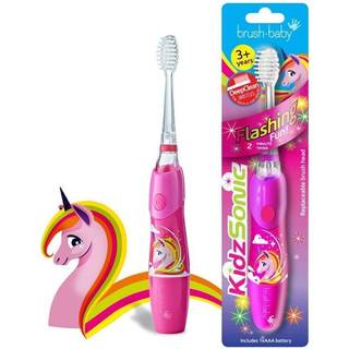 Brush Baby KidzSonic Batteri tandbørste til børn fra 3 år 1 stk. - 1 stk.