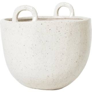 Ferm Living Speckle krukke Ø18,5 cm Offwhite