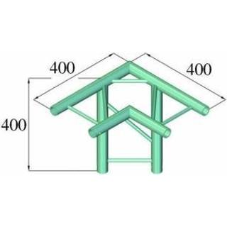 Alutruss DECOLOCK DQ2-PAL31H 3-way Corner 90° TILBUD NU hjørne vejs vej