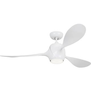 Topmoderne loftventilator Eco Fiore - LED-lys