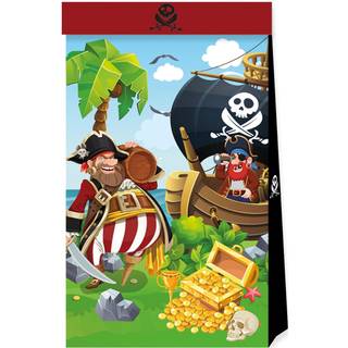 Pirat slikposer 4 stk. - Pirates Island
