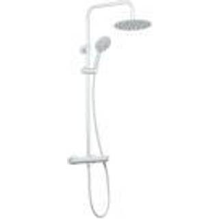 Nortiq Luksus brusesystem med termostat - Mat hvid