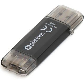 PLATINET USB Stik USB 3.0 + Type-C C-Depo 32GB - Sort