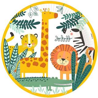 Get Wild tallerkner, 23 cm