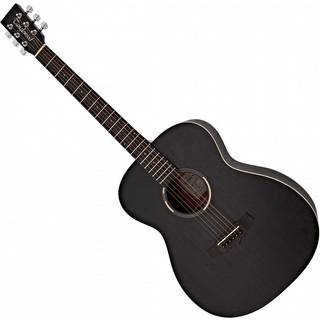 Tanglewood TWBB O LH Smokestack Black Folk-guitar