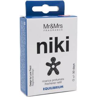 Mr & Mrs Fragrance Niki Equilibrium luftfrisker til bil Genopfyldning 1 stk. - 1 stk.