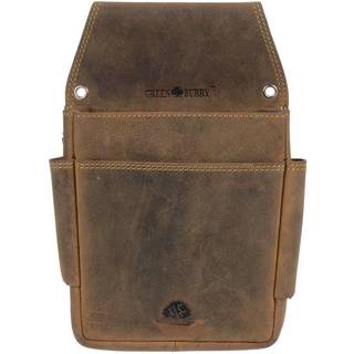 Kellnertasche Leder 15x22cm "Vintage" antikbraun 1786B-25 | Greenburry.de